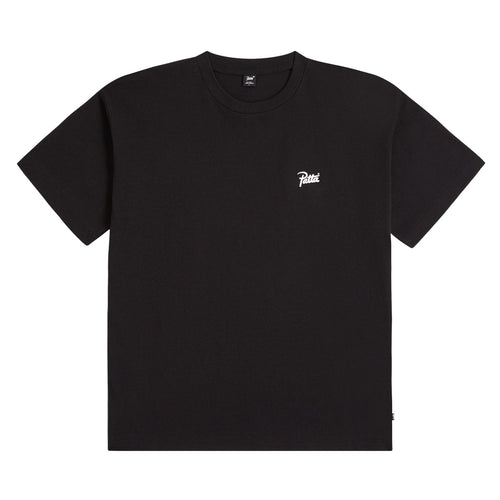PATTA SCRIPT LOGO T-SHIRT BLACK