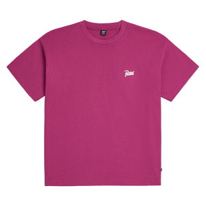 PATTA SCRIPT LOGO T-SHIRT BOYSENBERRY