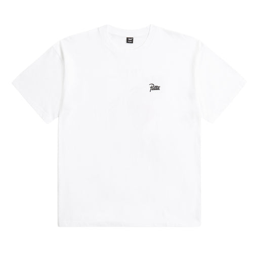 PATTA SCRIPT LOGO T-SHIRT WHITE