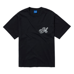 SCRIPT TSHIRT BLACK