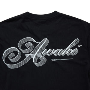 SCRIPT TSHIRT BLACK