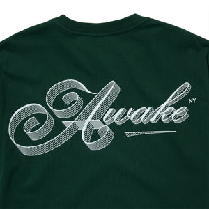 SCRIPT TSHIRT GREEN