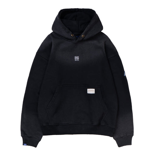 SOLAR SUNFADED HOODIE BLACK