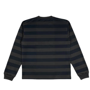 PATTA STRIPED LS FOOTBALL JERSEY FORGED IRON