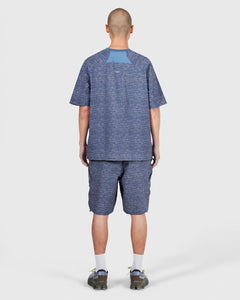 OVAL TECH SHIRT NAVY