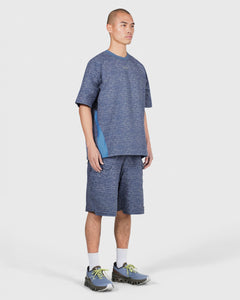 OVAL TECH SHIRT NAVY
