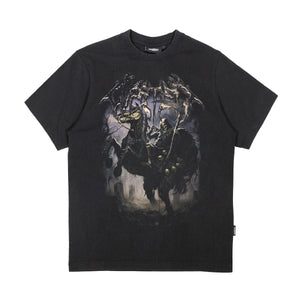 ASHES T-SHIRT FADED BLACK