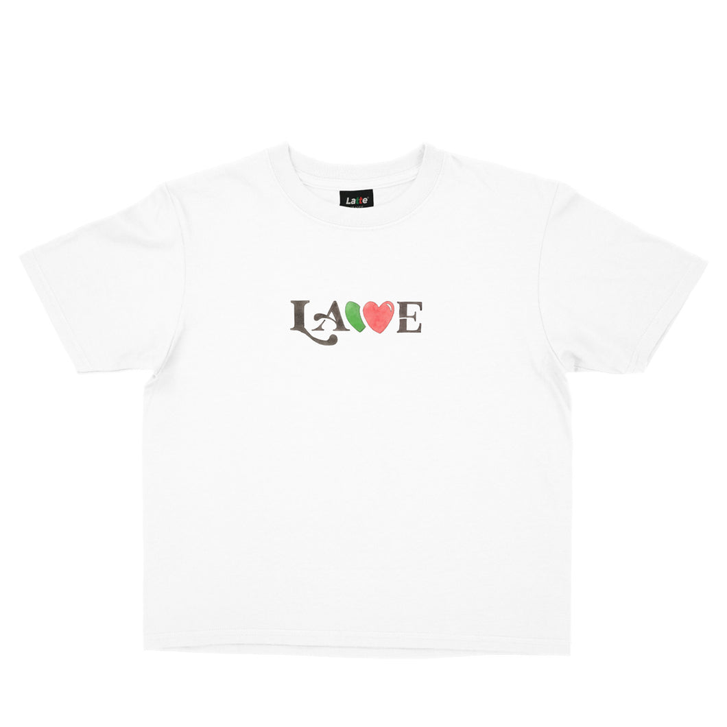 CHOCOLATTE BOXY TEE WHITE