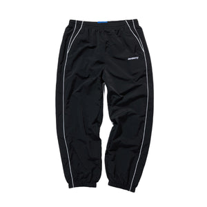 DOUBLE PANEL TRACK PANTS BLACK