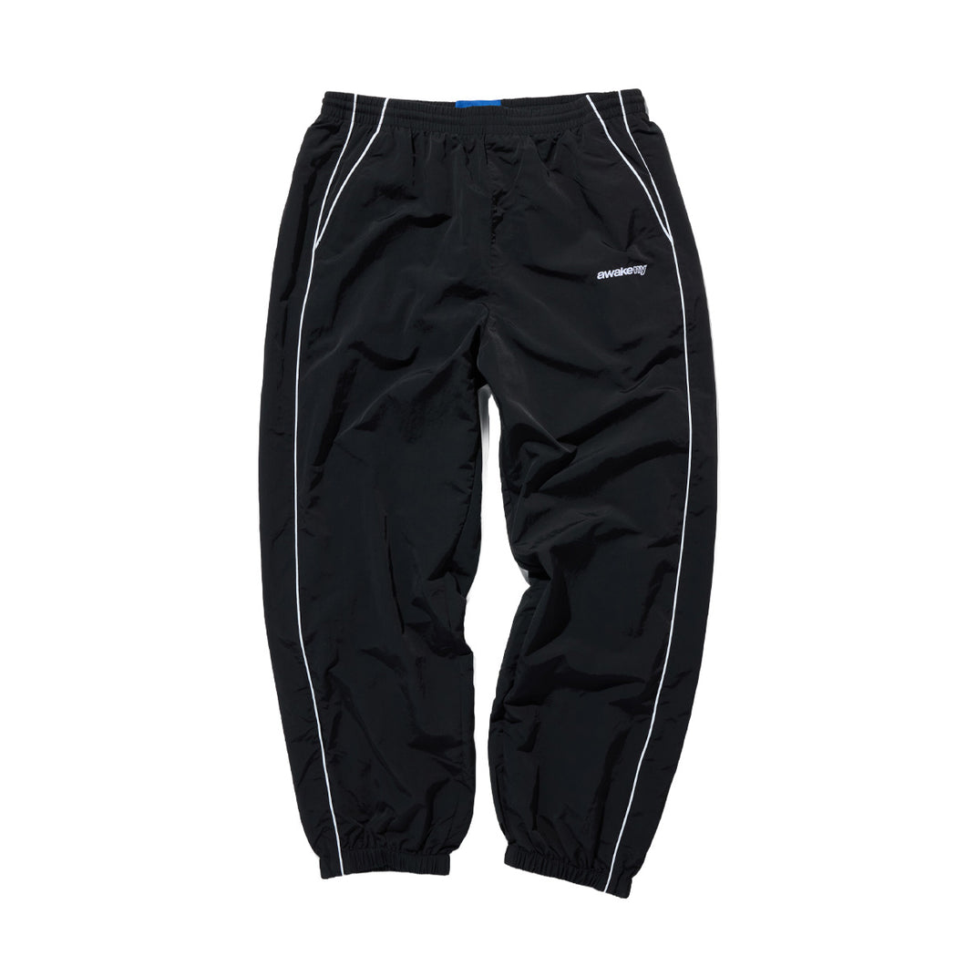 DOUBLE PANEL TRACK PANTS BLACK