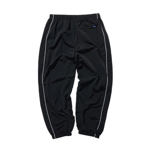 DOUBLE PANEL TRACK PANTS BLACK