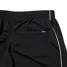 DOUBLE PANEL TRACK PANTS BLACK