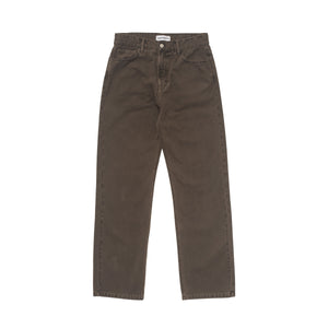 UNDER THE MOON PANTS BROWN DENIM