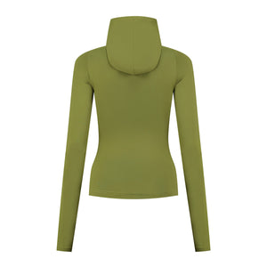 UNIT TIGHT HOODIE CARDAMOM GREEN