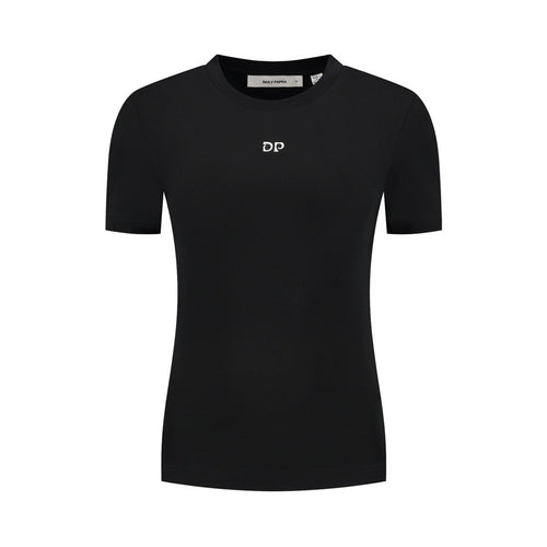 UNIT FITTED T-SHIRT BLACK