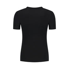 UNIT FITTED T-SHIRT BLACK