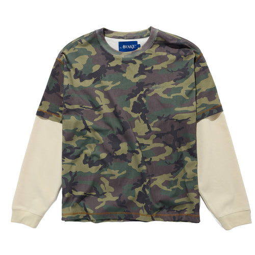 WAFFLE LS SHIRT CAMO
