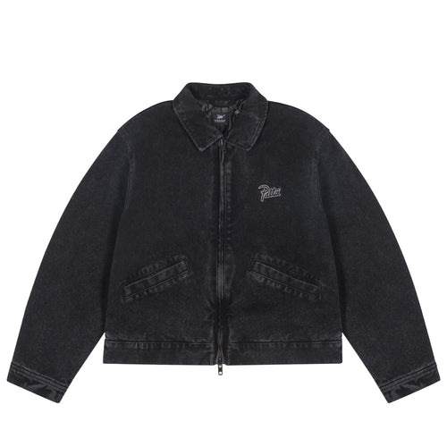 PATTA WASHED CANVAS JACKET BLACK