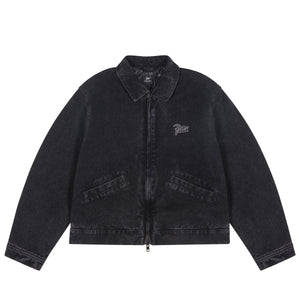 PATTA WASHED CANVAS JACKET BLACK