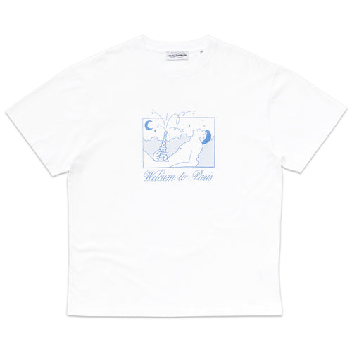 WELCUM TO PARIS T-SHIRT WHITE