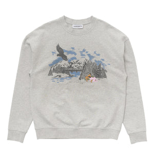 WILD WILDERNESS WHOOPEE SWEATSHIRT GREY