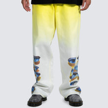 HUMAN EYES BAGGY PANTS YELLOW