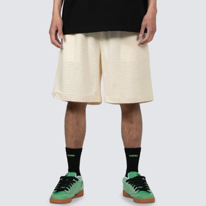 ZEN TERRY SHORTS OFF WHITE