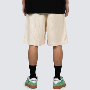 ZEN TERRY SHORTS OFF WHITE