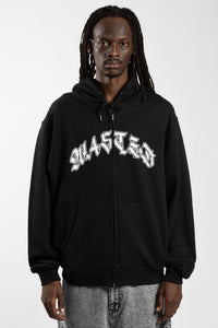 LETHAL ZIP HOODIE BLACK