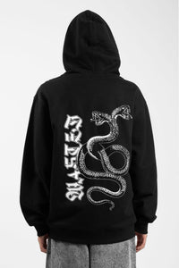 LETHAL ZIP HOODIE BLACK