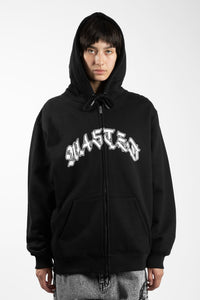 LETHAL ZIP HOODIE BLACK