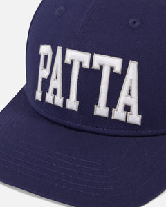 PATTA ARC LOGO SNAPBACK CAP ESTATE BLUE