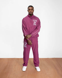 PATTA ATHLETIC NYLON JACKET BOYSENBERRY
