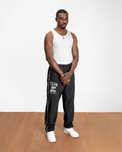 PATTA ATHLETIC NYLON TRACK PANTS BLACK