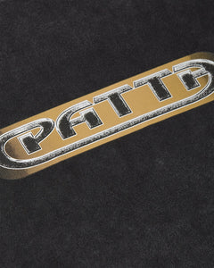 PATTA GILDED ACID WASHED T-SHIRT BLACK