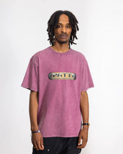 PATTA GILDED ACID WASHED T-SHIRT BOYSENBERRY