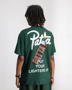 PATTA LIGHTERS T-SHIRT BISTRO GREEN