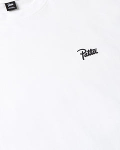 PATTA SCRIPT LOGO T-SHIRT WHITE
