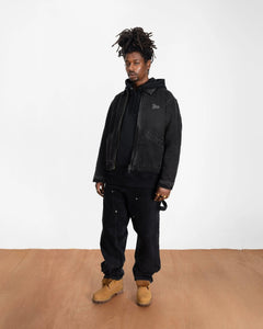PATTA WASHED CANVAS JACKET BLACK