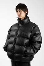 KINGDOM CURVE PUFFER JACKET BLACK