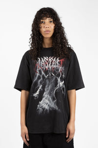 SCYTHE T-SHIRT FADED BLACK